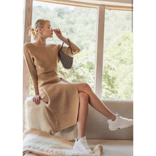 cozy sweater skirt et, fall outfit inspiration